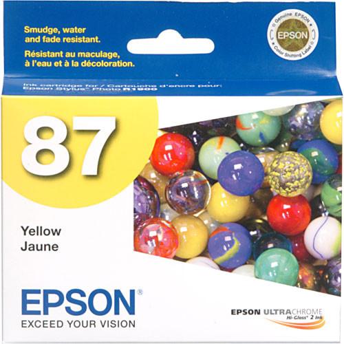 Epson  87 Yellow Ink Cartridge T087420