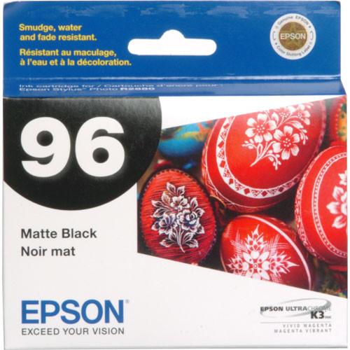 Epson 96 UltraChrome K3 Matte Black Ink Cartridge T096820