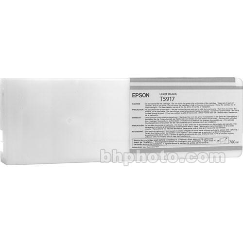 Epson UltraChrome K3 Light Black Ink Cartridge (700 ml) T591700