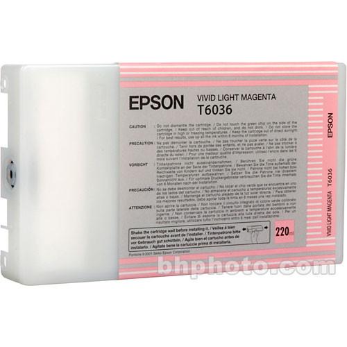 Epson UltraChrome K3 Vivid Light Magenta Ink Cartridge T603600