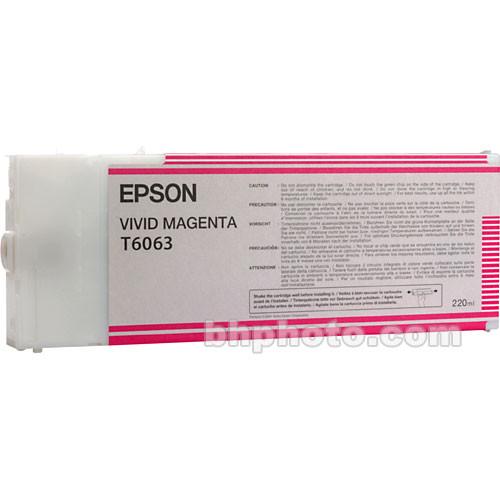 Epson UltraChrome K3 Vivid Magenta Ink Cartridge (220 ml)