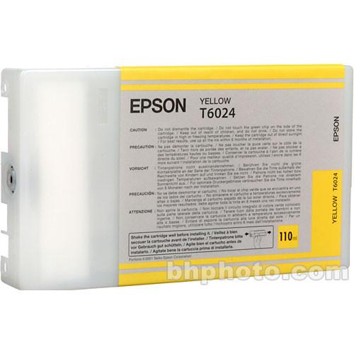 Epson UltraChrome Yellow Ink Cartridge (110ml) T602400