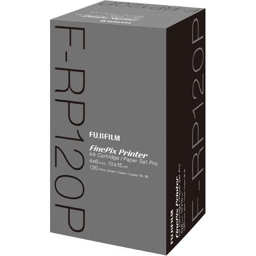 Fujifilm F-RP120P FinePix Paper & Ink Cartridge Set 15770985