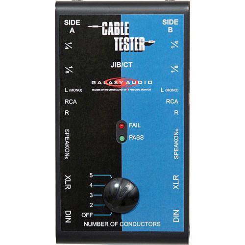 Galaxy Audio JIB/CT Jacks in the Box Cable Tester JIB/CT, Galaxy, Audio, JIB/CT, Jacks, in, the, Box, Cable, Tester, JIB/CT,