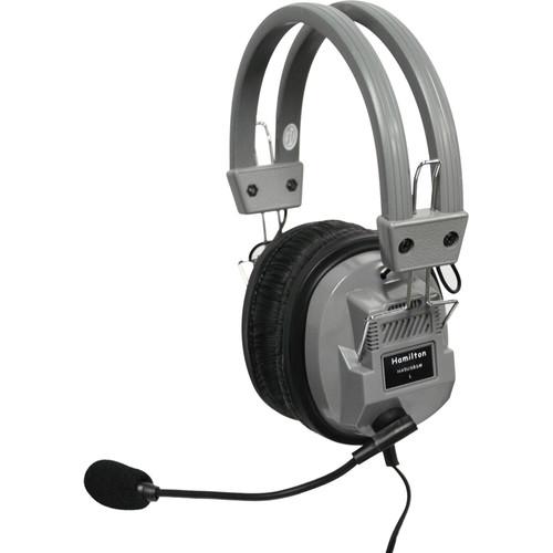 HamiltonBuhl Deluxe USB Headset with Microphone, In-Lin HA5USBSM