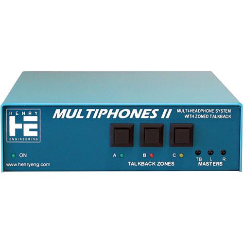 Henry Engineering MultiPhones II - Multi-User Distributed MF2, Henry, Engineering, MultiPhones, II, Multi-User, Distributed, MF2