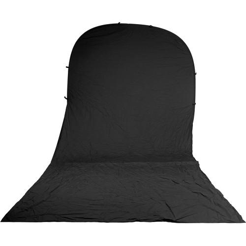 Impact Super Collapsible Background - 8 x 16' (Black) BGSC-B-816, Impact, Super, Collapsible, Background, 8, x, 16', Black, BGSC-B-816