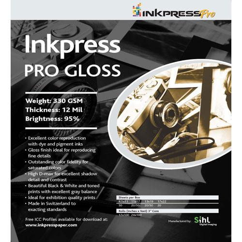 Inkpress Media  Pro Glossy Paper PG131920