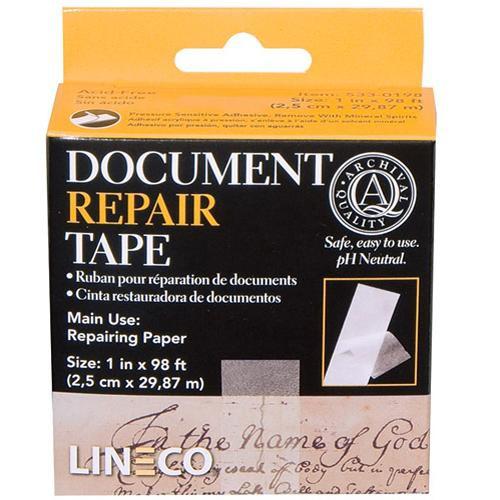 Lineco 533-0198 Document Repair Tape / 1