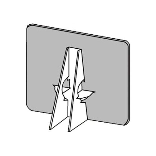 Lineco Double Wing Self-Stick Easel Backs, 7