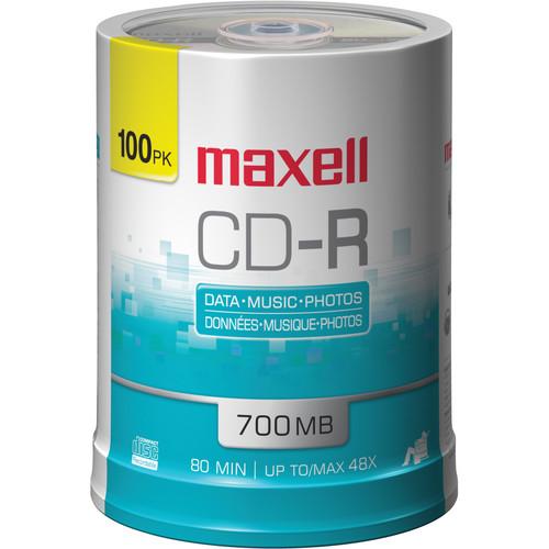 Maxell  CD-R 700MB Disc (100), Maxell, CD-R, 700MB, Disc, 100, , Video