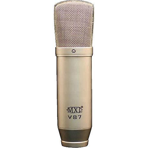MXL V87 Low-Noise Condenser Microphone (Nickel Plated) V87, MXL, V87, Low-Noise, Condenser, Microphone, Nickel, Plated, V87,