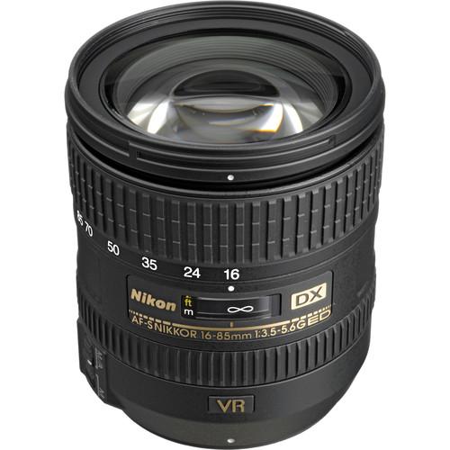 Nikon AF-S DX NIKKOR 16-85mm f/3.5-5.6G ED VR Lens 2178