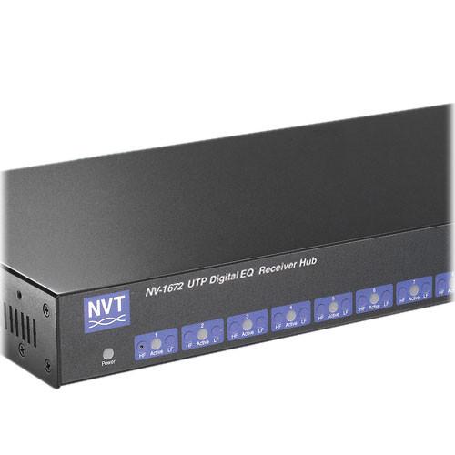 NVT NV-1672 16-Channel DigitalEQ Active Receiver NV-1672