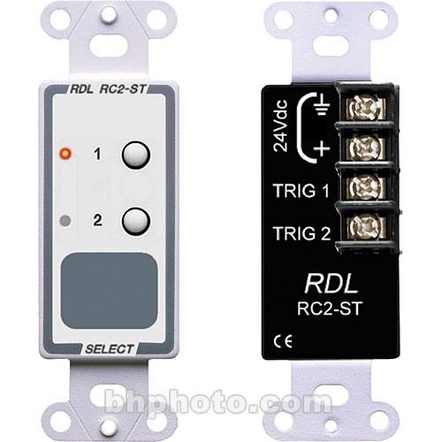 RDL  RC2-ST - 2 Channel Remote Control D-RC2ST, RDL, RC2-ST, 2, Channel, Remote, Control, D-RC2ST, Video