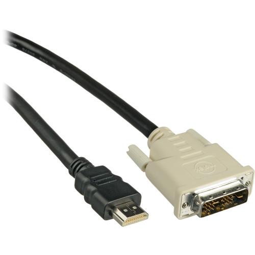 RTcom USA DVI-D Male to HDMI Male Adapter Cable - 6.5' DDH-02