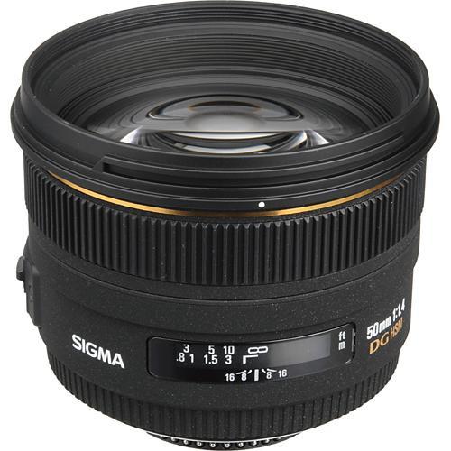 Sigma 50mm f/1.4 EX DG HSM Lens for Nikon F 310-306