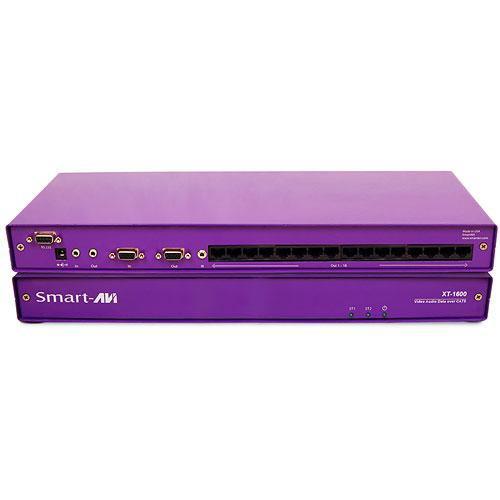 Smart-AVI XT-TX1600S - 16-Zone Cat-5 Video and Audio XT-TX1600S
