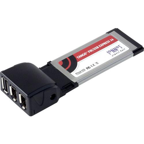 Sonnet FireWire   USB 2.0 ExpressCard/34 Expansion FWUSB2-E34, Sonnet, FireWire, , USB, 2.0, ExpressCard/34, Expansion, FWUSB2-E34