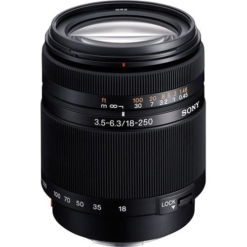Sony 18-250mm f/3.5-6.3 DT Alpha A-Mount Wide-Telephoto SAL18250, Sony, 18-250mm, f/3.5-6.3, DT, Alpha, A-Mount, Wide-Telephoto, SAL18250