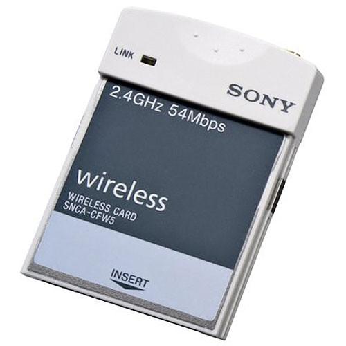Sony SNCA-CFW5 802.11b/g Wireless LAN Card SNCA-CFW5, Sony, SNCA-CFW5, 802.11b/g, Wireless, LAN, Card, SNCA-CFW5,