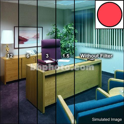Tiffen Series 9 Decamired Red Color Conversion Glass S9DMSR, Tiffen, Series, 9, Decamired, Red, Color, Conversion, Glass, S9DMSR,