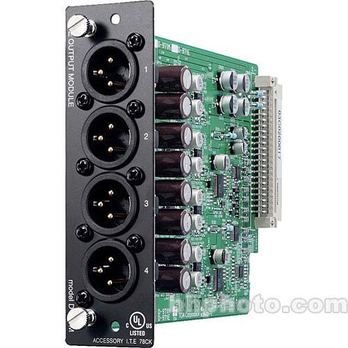 Toa Electronics D-971M - 4 x Balanced Line Output Module D-971M, Toa, Electronics, D-971M, 4, x, Balanced, Line, Output, Module, D-971M