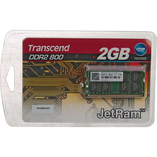 Transcend 2GB SO-DIMM Memory for Notebook JM800QSU-2G