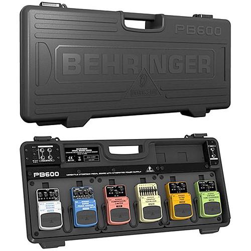 Behringer PB600 Universal Effects Pedalboard with 9V Power PB600, Behringer, PB600, Universal, Effects, Pedalboard, with, 9V, Power, PB600