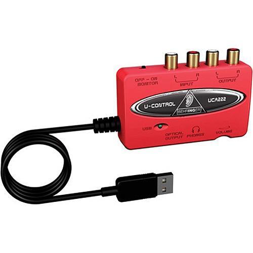 Behringer U-CONTROL UCA222 - USB 1.1 Digital Audio UCA222, Behringer, U-CONTROL, UCA222, USB, 1.1, Digital, Audio, UCA222,
