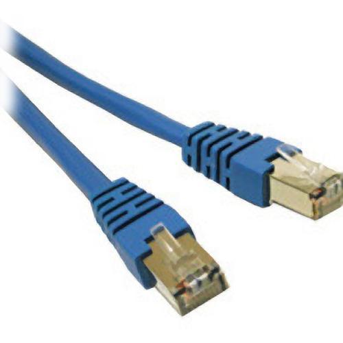 C2G 3' Shielded Cat5E Molded Patch Cable - Blue 27241, C2G, 3', Shielded, Cat5E, Molded, Patch, Cable, Blue, 27241,
