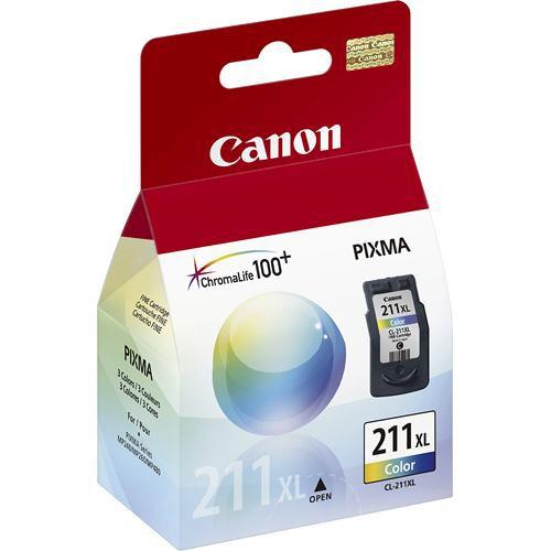 Canon  CL-211 XL Color Ink Tank 2975B001, Canon, CL-211, XL, Color, Ink, Tank, 2975B001, Video