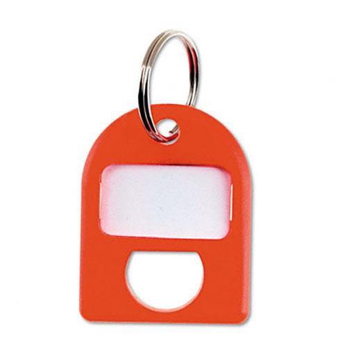 Carl Replacement Security Cabinet Key Tags, (Red) 8/PK CUI80058