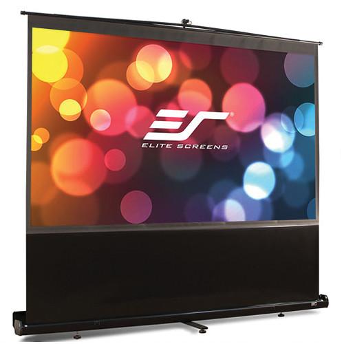 Elite Screens F120NWH ezCinema Portable Front Projection F120NWH
