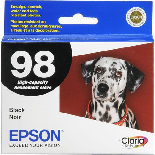 Epson 98 High Capacity Black Ink Cartridge T098120