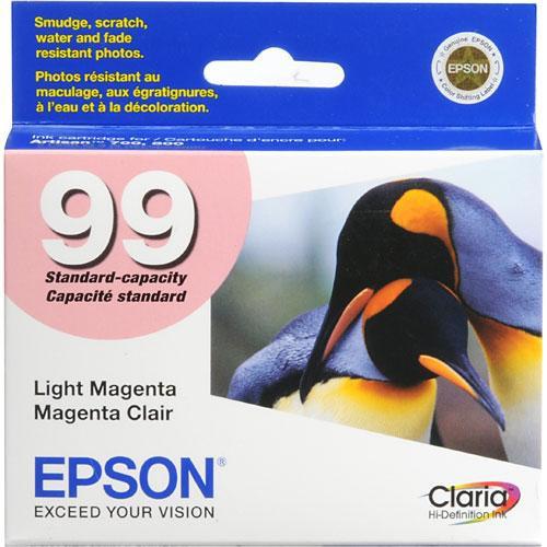 Epson  99 Light Magenta Ink Cartridge T099620, Epson, 99, Light, Magenta, Ink, Cartridge, T099620, Video