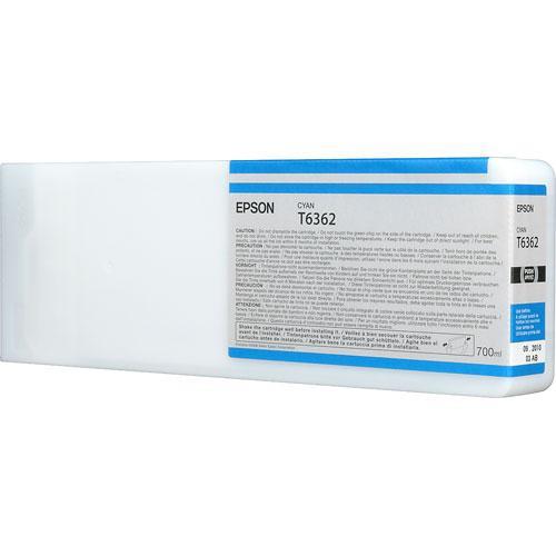 Epson T636200 Ultrachrome HDR Ink Cartridge: Cyan (700ml)