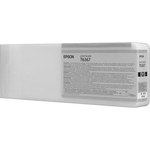 Epson T636700 Ultrachrome HDR Ink Cartridge: Light Black T636700