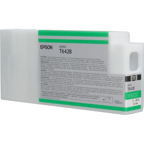 Epson T642B00 Ultrachrome HDR Ink Cartridge: Green T642B00, Epson, T642B00, Ultrachrome, HDR, Ink, Cartridge:, Green, T642B00,