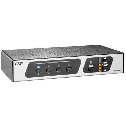 FSR RN-410CA 4x1 Composite Video & Audio Switcher RN-410CA
