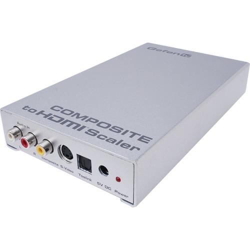 Gefen TV Composite to HDMI Scaler GTV-COMPSVID-2-HDMIS, Gefen, TV, Composite, to, HDMI, Scaler, GTV-COMPSVID-2-HDMIS,