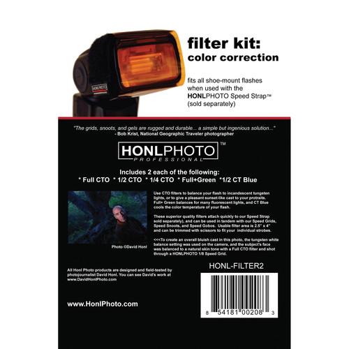 Honl Photo Color Correction Filter Kit for Honl HONL-FILTER2