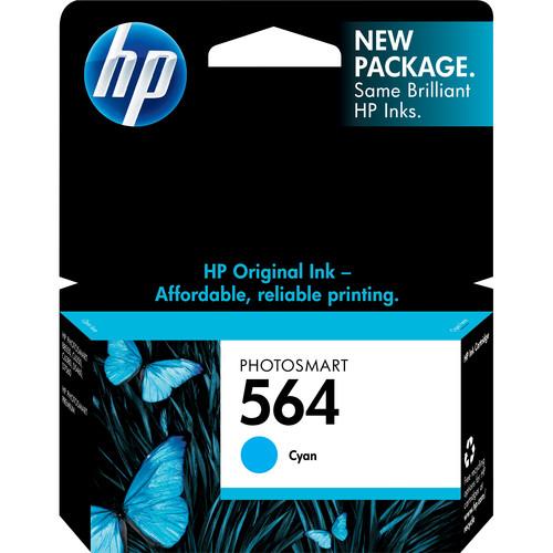 HP HP 564 Standard Cyan Ink Cartridge CB318WN#140, HP, HP, 564, Standard, Cyan, Ink, Cartridge, CB318WN#140,