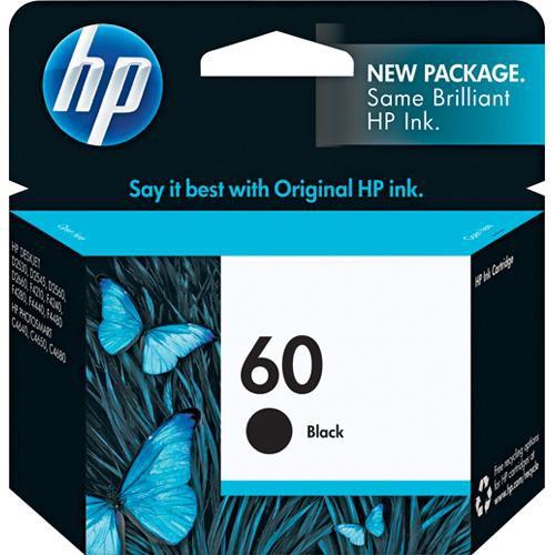 HP  HP 60 Black Ink Cartridge CC640WN#140