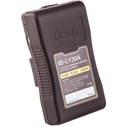 ikan IB-L130A Lithium Ion AB Mount Battery IB-L130A, ikan, IB-L130A, Lithium, Ion, AB, Mount, Battery, IB-L130A,