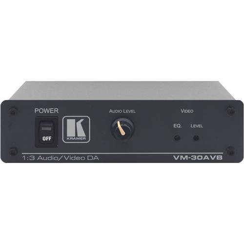 Kramer VM-30AVB 1:3 Composite Video & Stereo Audio VM-30AVB, Kramer, VM-30AVB, 1:3, Composite, Video, &, Stereo, Audio, VM-30AVB