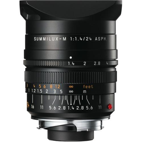 Leica 24mm f/1.4 Summilux-M Aspherical Manual Focus Lens 11-601