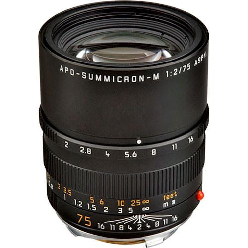 Leica 75mm f/2.0 APO Summicron M Aspherical Lens (6-Bit), Leica, 75mm, f/2.0, APO, Summicron, M, Aspherical, Lens, 6-Bit,
