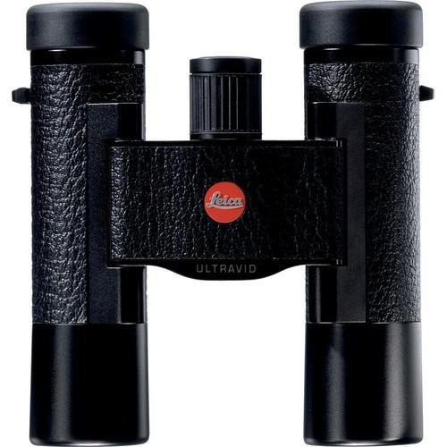 Leica Ultravid 10x25 BCL Compact Binocular (Black Leather) 40264, Leica, Ultravid, 10x25, BCL, Compact, Binocular, Black, Leather, 40264