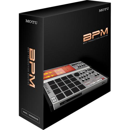 MOTU BPM 1.5 - Advanced Urban Rhythm Virtual Instrument 7500